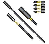 SabreCut 7pcs SCRK7 60mm 152mm 305mm 32mm PZ2 Porte-embout choc Durable