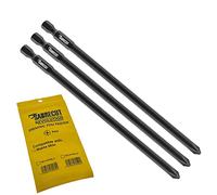 SabreCut SC141PH2_3 141mm PH2 Compatible avec Makita 6834 P-66254 Tournevis pour cloisons sèches à alimentation automatique Embout de pistolet Phillips à extrémité unique No.2 Heavy Duty