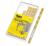 SabreCut SCTBA10 - jeu de forets multi-matériaux pour carrelage céramique porcelaine granit marbre avec boîte de rangement durable 10 x