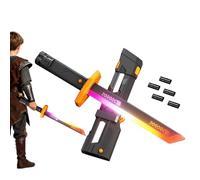 SabreLaser, Sparks EffectSword, SabreLaser, CosplaySword, USB-C Chargement, Lame Qui Se Déploie Automatiquement, avec Brouillard LED Et Effets Sonores Dynamiques