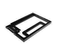 SABRENT Adaptateur Disque Dur - Adaptateur SSD 2.5 vers 3.5 pour Baie 3,5", Rack Disque Dur de Montage pour SSD 2,5 Pouces SATA HDD/SSD, Compatible 7 / 9,5 / 12,5 mm pour PC et Serveur (BK-PCBS)