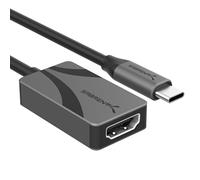 SABRENT Adaptateur USB C vers HDMI 8K@30Hz/4K@120 Hz, Adaptateur HDMI USB C Thunderbolt Compatible, pour MacBook Pro/Air, iPhone 15/16, Ordinateurs Portables, tablettes, Design en Aluminium (DA-CH8K)
