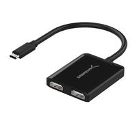 Sabrent adaptateur USB Type-C vers double HDMI [Supporte jusqu’à 2 écrans 4K 30Hz, compatible uniquement avec Windows] (DA-UCDH)