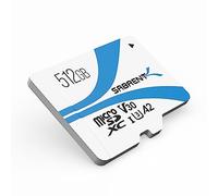 SABRENT Carte SD 512Go, Micro SD V30 A2, Carte Micro SD mémoire UHS I, Vitesse de Lecture 100Mo/s, W30Mo/s, Compatible avec Nintendo Switch, Dash-cam, GoPro, Canon, Nikon, DJI Drone (SD-MQ30-512)