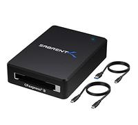 SABRENT CFexpress Type B Lecteur de Carte mémoire, USB 3.2, 10 Gbit/s, Compatible Thunderbolt, pour Les cinéastes, photographes et créateurs de Contenu Professionnels 2 câbles USB-c Inclus (CR-CFER)