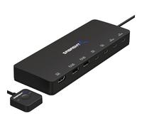 SABRENT commutateur KVM 2 Ports USB Type-C avec Alimentation 60 Watts (USB-KPCD)