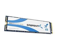 SABRENT M.2 NVMe SSD 4To, SSD Interne 3200Mo/s en Lecture, PCIe 3.0 2280, Disque Dur Interne Haute Performance, Compatible avec Les PC, Laptops and Desktops, NUC (SB-RKTQ-4TB)