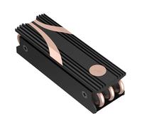 SABRENT Dissipateur thermique ssd NVMe, M.2 Cooler Heatsink, PCIe radiateur Dissipateur compatible avec modules 2280 2260 2242 2230 Conçu pour les ordinateurs de bureau (SB-HTSK)
