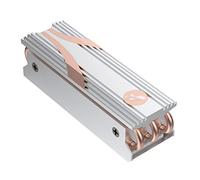 SABRENT Dissipateur thermique ssd NVMe, M.2 Cooler Heatsink, PCIe radiateur Dissipateur compatible avec modules 2280 2260 2242 2230 Conçu pour les ordinateurs de bureau (SB-HTSS)