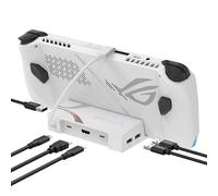 SABRENT Dock Steam Deck 6-en-1, Hub USB C avec 95 W PD Charge Rapide, Rog Ally Dock HDMI 4K@60Hz, Docking Station avec 3 Ports USB-A et 2 USB-C pour Valve Steam Deck et Rog Ally Design (DS-RA6P)