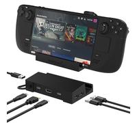 SABRENT Dock Steam Deck 6-en-1, Hub USB C avec 95 W PD Charge Rapide, Steam Deck Dock HDMI 4K@60Hz, Docking Station avec 3 Ports USB-A et 2 USB-C pour Valve Steam Deck et Rog Ally Design (DS-SD6P)