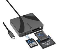 SABRENT Lecteur Multi-Cartes USB-C pour CFexpress Type B, CFast 2.0 et microSD/SD (CR-C4PM)