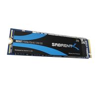 SABRENT M.2 NVMe SSD 2To Interne Solid State 3400 Mo/s Lecture, PCIe 3.0 X4 2280, Disque Dur Interne Haute Performance, Compatible avec PC, NUCs Laptops und desktops (SB-ROCKET-2TB)