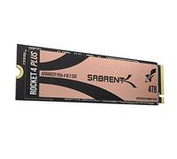 SABRENT M.2 NVMe SSD 4To Gen4, SSD Interne 7100Mo/s en Lecture, Disque Dur Interne PCIe 4.0 pour Les Joueurs, Compatible avec PlayStation 5, Console PS5, PC, Laptop, Desktop, NUC (SB-RKT4P-4TB)