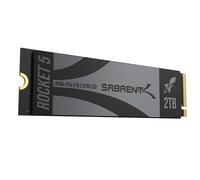 SABRENT Rocket 5 Disque SSD M.2 PCIe GEN 5 2 to Performance avancée 14 Go/s X4 NVMe SSD (SB-RKT5-2TB)