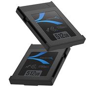 SABRENT Rocket CFX 512Go CFexpress Type B, Lot de 2, L1700Mo/s E1500Mo/s (CF-XTBT-512X2)