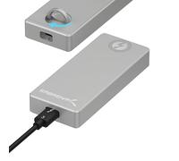 SABRENT Thunderbolt 3 USB-C Boîtier NVMe SSD M.2, Adaptateur Externe USB 3.2 Gen2 20Gbps, Aluminium Boîtier Disque Dur pour PCIe, M Key, 2230/2242/2260/2280, SSD Enclosure Case, sans Outil (EC-T3NS)