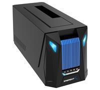 SABRENT USB C Docking Station for M.2 PCIe/NVMe et SATA 2.5/3.5 inch SSD & HDD avec clonage Hors Ligne, sans Outils, Supporte UASP, câble USB Inclus (DS-UNHC)