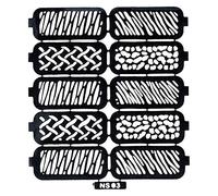 Sabrina Art Deco Semelles Zoo Noir 796 1 pièce 100 g