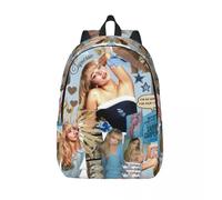 Sabrina Carpenter Espresso Sac à dos d'ecole léger à motif tendance Noir