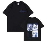 Sabrina Carpenter Merch T-Shirt Hip Hop Imprimé Manches Courtes Oversize Coton T-Shirt Streetwear pour Hommes Femmes XS~4XL-Black||3X_l