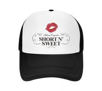 Sabrina Carpenter Short N’Sweet 2024 Album Casquettes de Baseball Chapeaux en Maille Casquettes de Soleil Sport Casquettes Unisexes