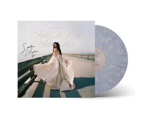 Sabrina Claudio - Sabrina Claudio, Fall In Love With Her, Limited Edition Signed Vinyl LP, White Splatter Clear