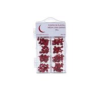 Sabrina Tips Caisse French Edge Granate 80U (656)