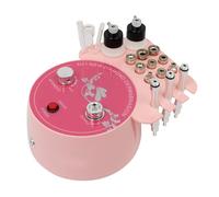 SABUIDDS Appareil de microdermabrasion diamant 3 en 1 avec 9 pointes diamantées pour rajeunissement de la peau, traitement des rides, équipement de salon, machine de dermabrasion professionnelle pour