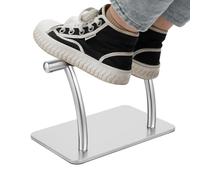 SABUIDDS Repose-pieds de bureau ergonomique en métal - 29,5 x 19 x 20,5 cm - Soulage les genoux et les maux de dos - Idéal pour les salons de coiffure, les salons de beauté, les appartements et les