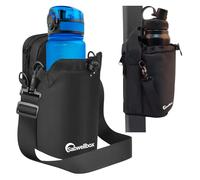 SABWELLBOX Sac de sport magnétique pour homme et femme avec sangle et poches pour téléphone, pochette de rangement pour accessoires de gym, voyage, travail et sport avec fixation magnétique