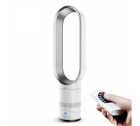 SABYDICAR Ventilateur tour ultra-silencieux de 16 pouces,ventilateur sans lame sûr pour les enfants,ventilateur sans feuilles à télécommande,minuterie 0,5-2H,taille compacte pour la maison, le bureau