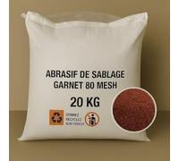 Sac 20 kg GARNET Mesh 80A+ Sable pour Sablage Abrasif Aerogommage