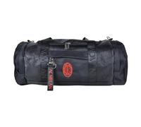 Sac 54 x 25 x 25 cm avec Broderie 3D et Impression Pattern 143418 Milan, Noir, Sac avec Plusieurs Poches et Porte-clés