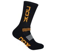 Sac 6 Pcs Nox Technical Half-round Socks Black Orange Vertical Logo 39/45