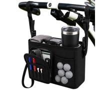 Sac à accessoires, chariot de golf, Organiseur étanche multipoches, avec | Ergonomic Fixation Siège, Poussette de Golf, avec Sangle Réglable, plein air, sport marche , bibero
