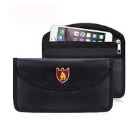 Sac à argent ignifuge, enveloppe imperméable et ignifuge, petite pochette de rangement ignifuge pour documents, argent et espèces, pochette résistante au feu anti-démangeaisons, double fermeture de