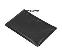 Sac à Argent ignifugé, Pochette de Rangement étanche, Fermeture éclair, Coffre-Fort, Sacoche multifonctionnelle pour Objets de Valeur, passeports, clés de Monnaie (S)