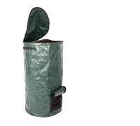 Sac à Bac à Compost, Poubelle de Compost Biologique de Grande capacité, Poubelle PE Can pour Le Jardin et la Cour, Sac de Déchets de Jardin Réutilisable pour la Création Rapide d'un Sol Fertile