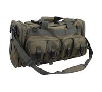 Sac à Bagages Militaire, Sac à Bandoulière Imperméable en Tissu Oxford 600D de Grande capacité pour Alpinisme Camping Pique-Nique, 13 Poches, Sangle Unique (Vert OD)