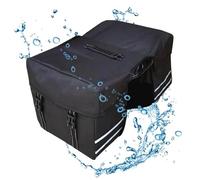 Sac à bagages pour vélo - Sac de coffre résistant aux intempéries de 25 L avec système de fixation robuste, protection contre les chocs et poche d'organisation d'équipement supplémentaire | Pour les v