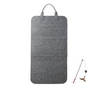 Sac à baguette en plumes - Composant pour ranger les outils pour animaux de compagnie, support de baguette pour chat, partie murale | Équipement d'intérieur, article pour chatons pour cont