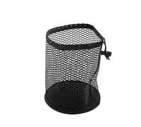 Sac à balles de Golf avec Cordon Serrage, pouvant contenir 12, 25 ou 50 Sport Polyvalent en Filet, Organisateur Portable et Accessoires pour Sport Balles(Black,L)