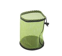 Sac à balles de Golf avec Cordon Serrage, pouvant contenir 12, 25 ou 50 Sport Polyvalent en Filet, Organisateur Portable et Accessoires pour Sport Balles(Green,L)