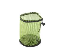 Sac à balles de Golf avec Cordon Serrage, pouvant contenir 12, 25 ou 50 Sport Polyvalent en Filet, Organisateur Portable et Accessoires pour Sport Balles(Green,M)