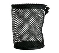 Sac à balles de golf en maille, sac à balles de golf en maille nylon | Sacs de golf légers en maille avec cordon de serrage coulissant, sac en filet noir pour balles de tennis de golf, sac à balles de