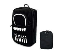 Sac à balles de golf - Rangement compact en tissu nylon - Porte-thé | Accessoires de ceinture, fermeture éclair sécurisée | Coutures renforcées, durabilité, sac de golf, valeur