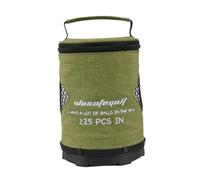 Sac à balles de Golf, Sac à balles de Golf | Sac de Balle de Golf cylindrique fermé avec Fermeture éclair de Grande capacité - Sacs de Rangement compacts, multifonctionnels, légers,