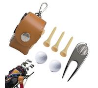 Sac à balles de golf, sac banane pour balle de golf, sac de rangement | Sac de golf unisexe compact et réglable - Accessoire de sport de plein air - Organiseur de thé pour hommes et femmes