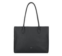 Sac à bandoulière ABRO - Cuir - Noir-nickel - 38 cm - Fermeture zippée - Femme